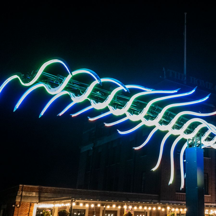 Light Night Leeds - South Bank Zone Page | Millennium Square