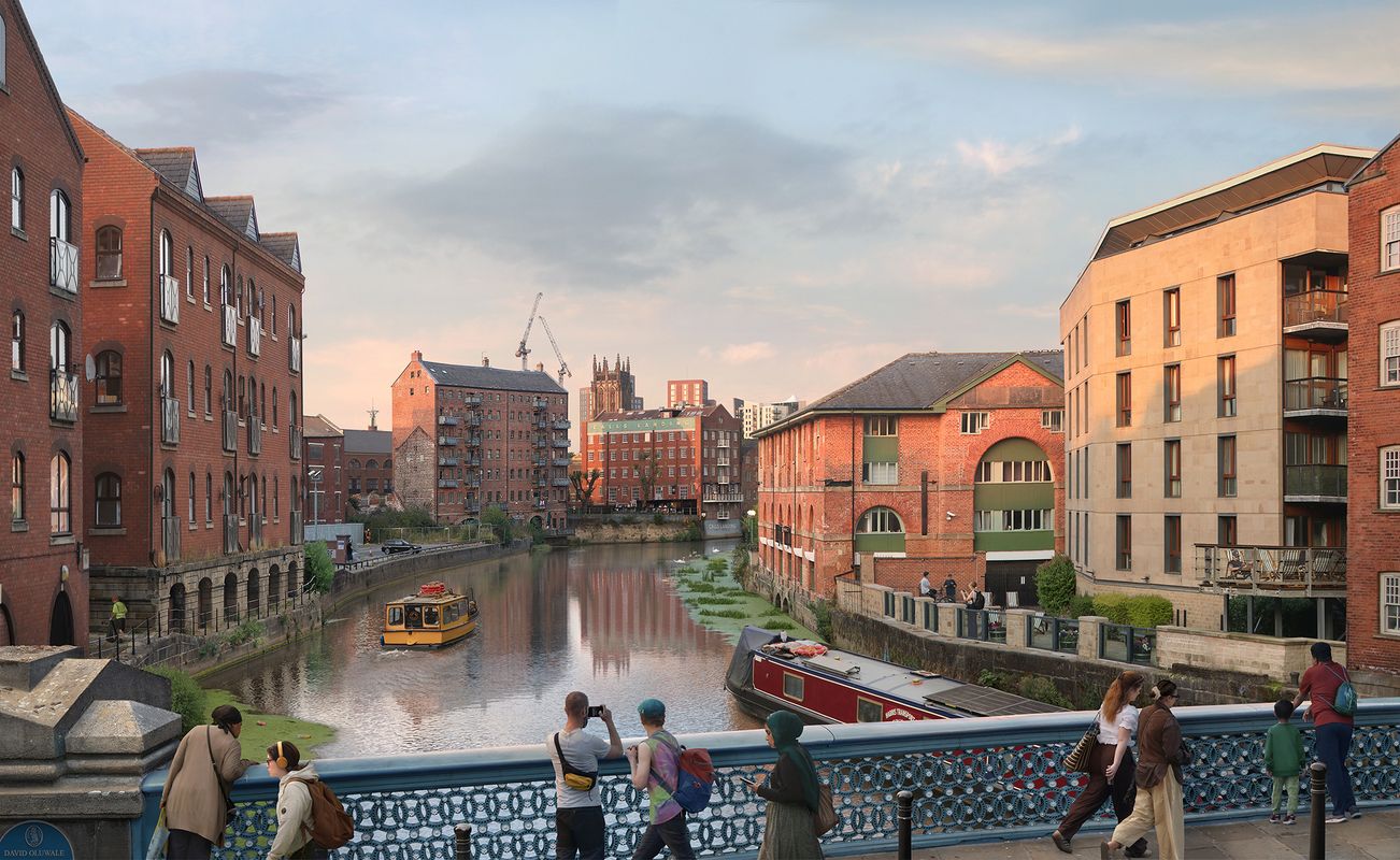 Leeds waterfront artwork